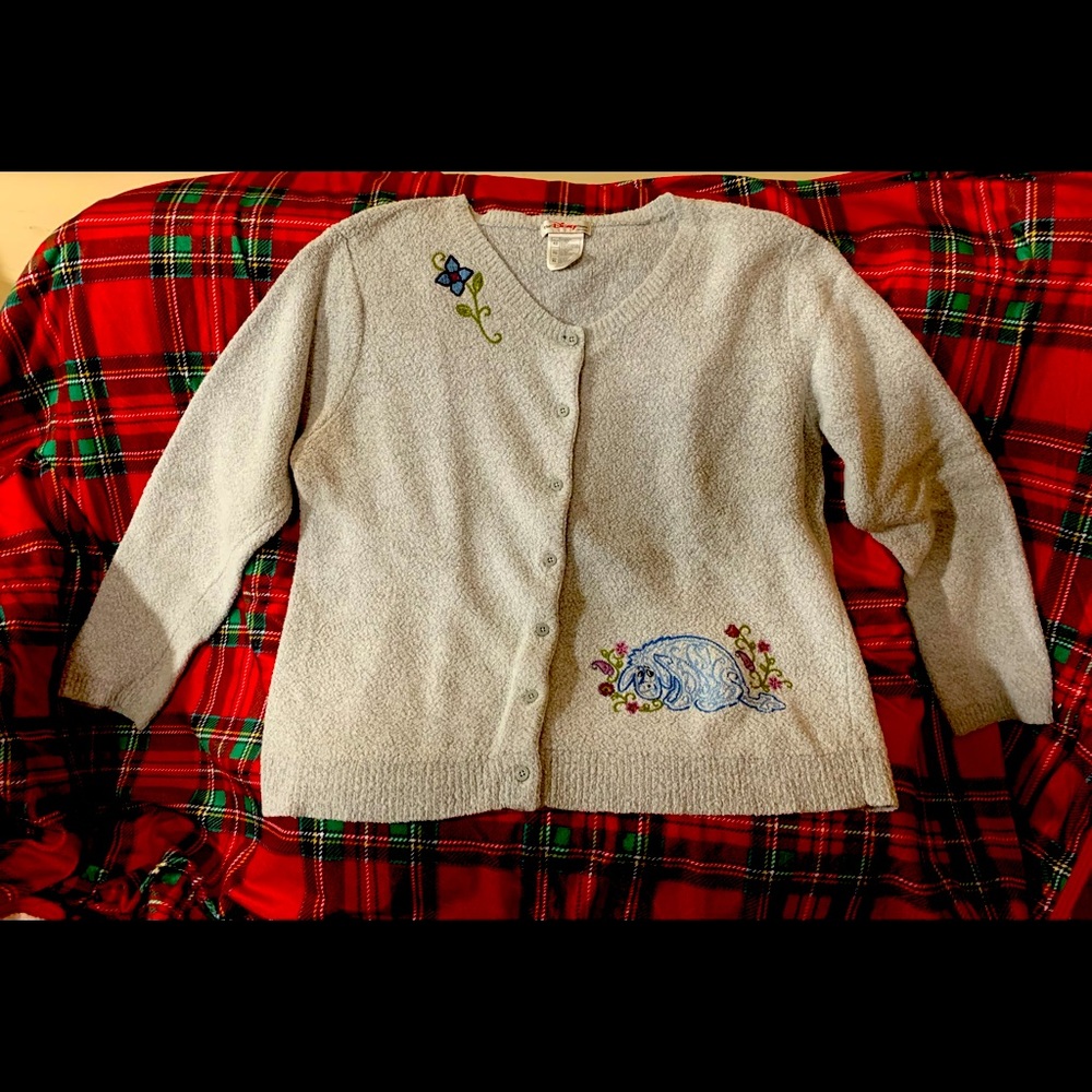Disney Store Eeyore Cardigan